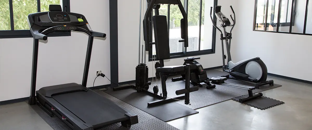 An in-home gym